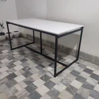 میز فلزی با صفحه، قابل باز و بست با پیچ و مهره|میز تحریر و کامپیوتر|قائم‌شهر, |دیوار
