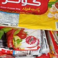 سفره یکبار مصرف 400 گرمی و کیسه فریزر|سفره، حوله، دستمال آشپزخانه|بندر ماهشهر, |دیوار