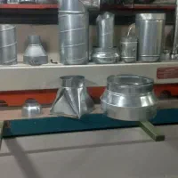 تبدیل گرد به گرد بخاری دودکش کانال ساز لوله هواکش