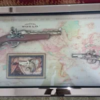 تابلوی تپانچه دوقاب|تابلو، نقاشی، عکس|کرج, حسین‌آباد|دیوار