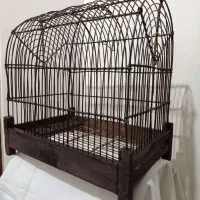 قفس دستبافت گنبدی سهره و پرندگان خاص
