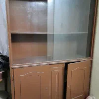 بوفه چوبی  ، کتابخانه فلزی