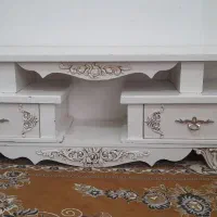 میز تی وی و مینی بوفه و ساعت ایستاده