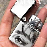فقط ۱۰ عدد باقی مونده / فندک زیپو طرح دلخواه شما