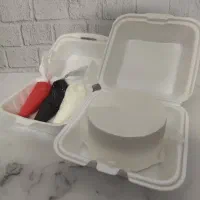 کیک با ما تزیین با شما