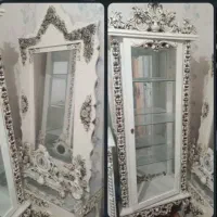 بوفه و آیینه شمعدان
