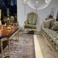 مبلمان سلطنتی فرانسوی کلاسیک|مبلمان خانگی و میز عسلی|قم, شهر قائم|دیوار