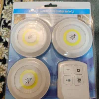 چراغ زیر کابینتی کنترل دار ۳ تایی نو
