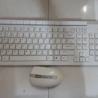 کیبورد و موس بی سیم Rapoo و موس لاجیتک M171