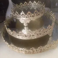 سینی طلایی سه تایی