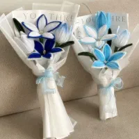 سفارش گلهای روبانی و پیپ پاکنی با کیفیت|گل مصنوعی|سبزوار, بیهق شرقی|دیوار