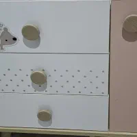 سرویس خواب کودک سنا چوب بسیار شیک 5 تیکه|تخت و سرویس خواب|آبادان, |دیوار