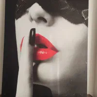 تابلو مدرن شیک چاپ با کیفیت طرح (سکوت)