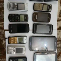 تعدادی گوشی و شارژر  غیر هوشمند فروش صرفا یکجا