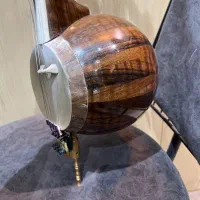 کمانچه عطا چوب ریشه گردو حرفه ای|سازهای سنتی|بومهن, |دیوار