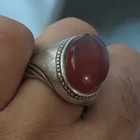 انگستر عقیق یمنی کهنه