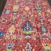 قالی صورتی نقشه قم|فرش|تهران, هروی|دیوار