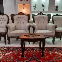 مبل ۹ نفره|مبلمان خانگی و میز عسلی|میانه, |دیوار