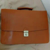 کیف دانشجویی و اداری چرم طبیعی