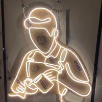 تابلو نئون فلکسی|کافی‌شاپ و رستوران|قم, بنیاد|دیوار