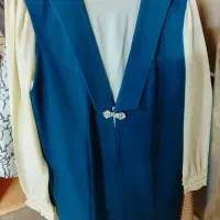 جلیقه و شلوار با بلیز سفید