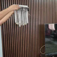 ۳عدد  لوستر سقفی کنترلی و  ۲عدد  دیوار کوب|لوستر و چراغ آویز|تهران, شهران شمالی|دیوار