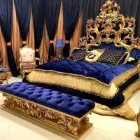 سرویس خواب سلطنتی تخت خواب سلطنتی|تخت و سرویس خواب|تهران, استاد معین|دیوار