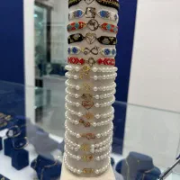 دستبند ترکیبی مروارید طلا مناسب روز دختر|جواهرات|بهبهان, |دیوار