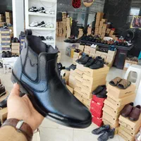 نیم بوت چرم گاوی تبریز|کیف، کفش، کمربند|کرمانشاه, |دیوار