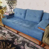 مبل راحتی ۷ نفره شرکتی چوب راش