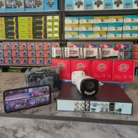 پک 8 دوربین مداربسته صدادار آماده نصب