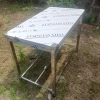 میز کار استیل / میزکار استیل رستوران فست فود|فروشگاه و مغازه|رشت, شالکو|دیوار