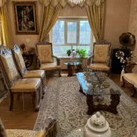 مبلمان و ناهارخوری در حد نو ۹نفره|مبلمان خانگی و میز عسلی|اهواز, شهرک نفت|دیوار