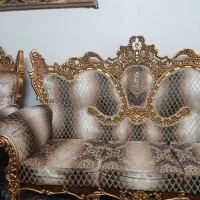 مبلمان سلطنتی ۷ نفره|مبلمان خانگی و میز عسلی|اصفهان, فرودگاه شهید بهشتی|دیوار