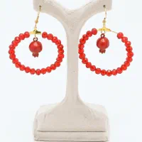 گوشواره انار یلدایی(تک و عمده)