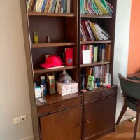 میز و کتاب خانه تمام چوب|کتابخانه، شلف، قفسههای دیواری|تهران, زرگنده|دیوار