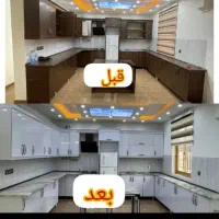 نصاب برچسب کابینت تخصصی گیلان