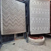 فرش 4متری شاه لوپ نگارین کد 2211 نخ ترک بژ|فرش|مشهد, امیر|دیوار