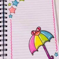 نقاشی دفترالفبا ومشق|لوازم التحریر|گلبهار, شهر جدید گلبهار|دیوار