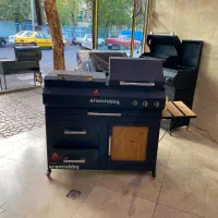 باربیکیو 110 سانت6 کاره با تابه سرخ کن و..|اجاق گاز و لوازم برقی پختوپز|تهران, شوش|دیوار