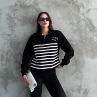 نیم زیپ راه راه ktn|لباس|جوانرود, |دیوار