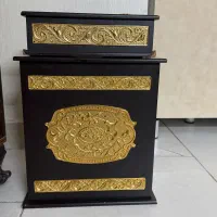 جا دستمالی و سطل