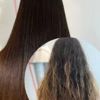 مدل برای کراتین مو