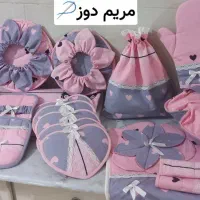 سرویس آشپزخانه عروس|سفره، حوله، دستمال آشپزخانه|قم, پردیسان|دیوار