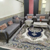 مبل لبخندی خوش رنگ و شیک