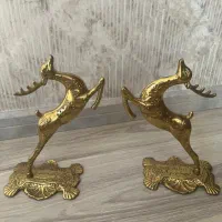 گوزن برنز دوقلو که اصلا استفاده نشده