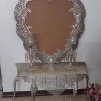 آینه شمعدان ملیله کاری