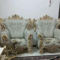 مبل سلطنتی تخفیف پای معامله|مبلمان خانگی و میز عسلی|تهران, هلال احمر|دیوار