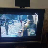 تلوزیون پاناسونیک بزرگ34اینچ و گیرنده دیجیتال