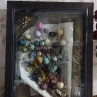 تابلو گل خشک طبیعی